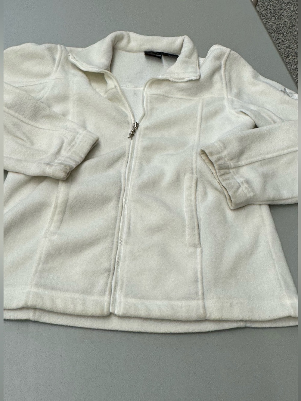 ZeroXposur Kids Cream Zip-Up Fleece Jacket